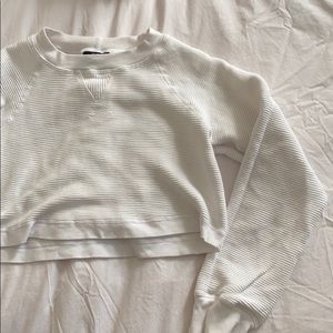 Cropped work out hoodie